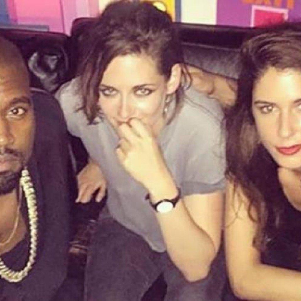 Kanye West dan Kristen Stewart pesta bareng di Paris