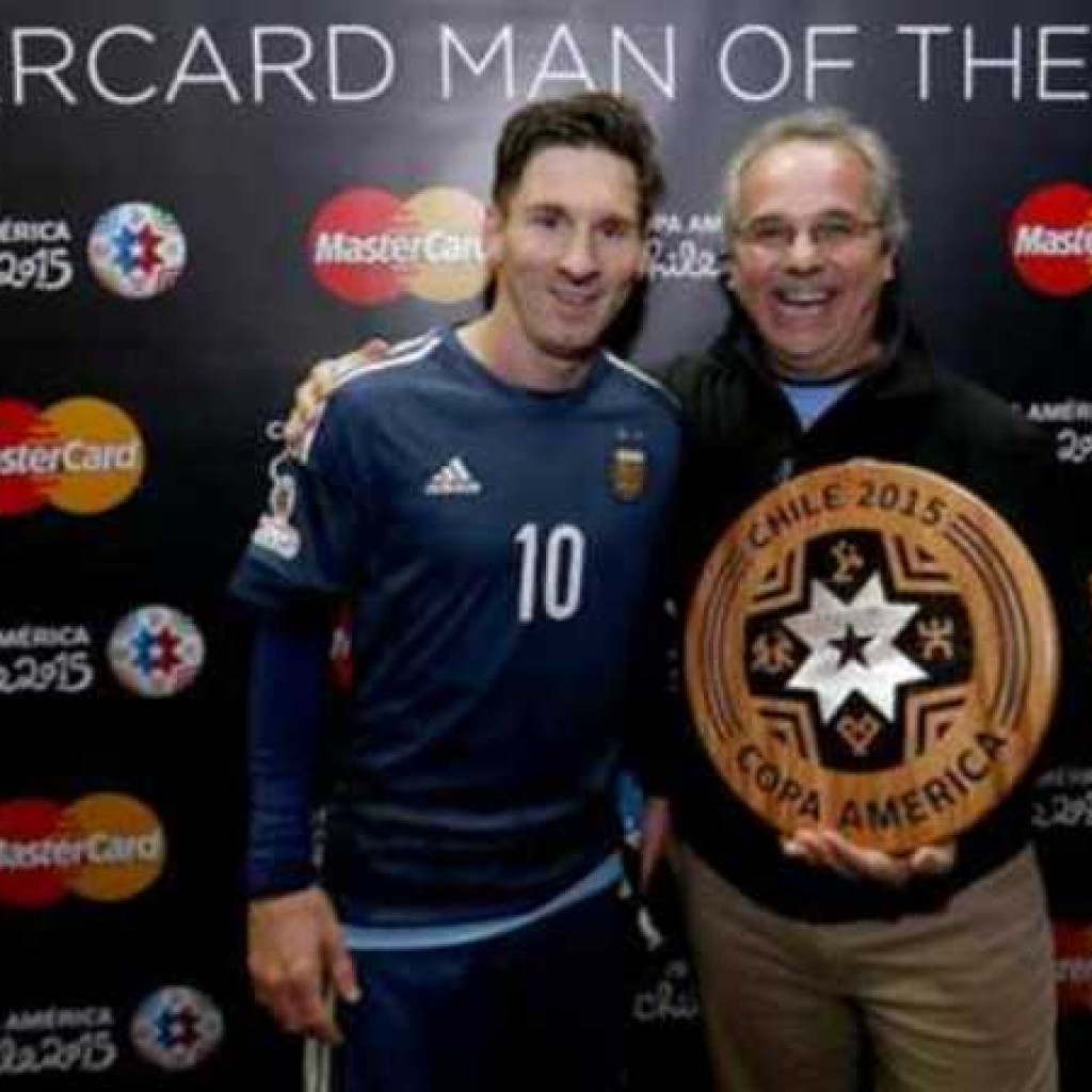 Messi Man of The Match Copa America 2015