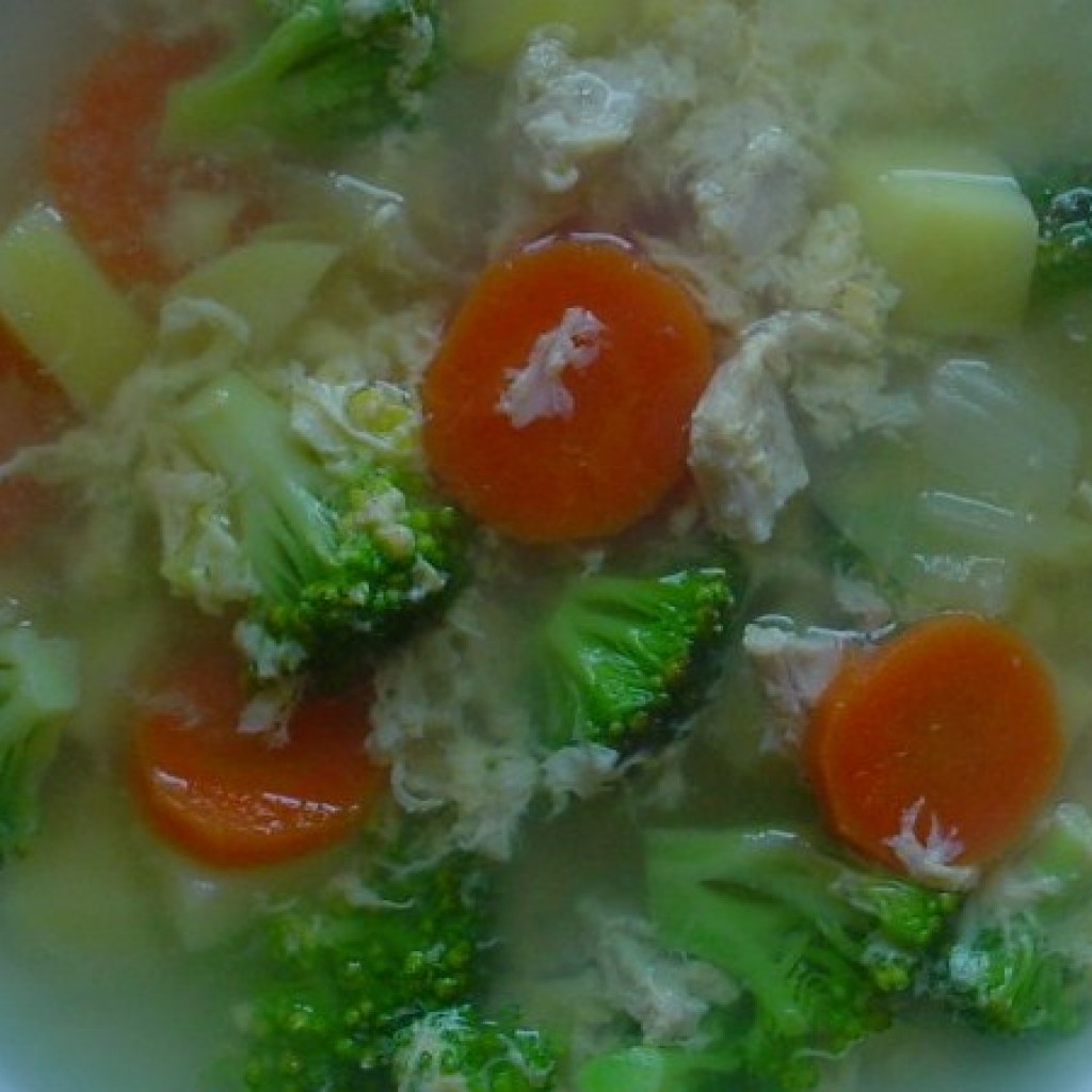 Resep Sup Ayam Sayuran Menu Sehat Untuk Berbuka Puasa