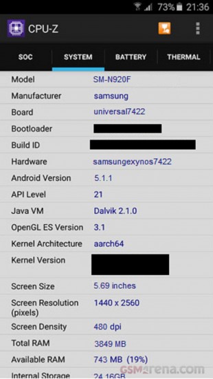 Ini Foto Terbaru Samsung Galaxy Note 5 dan Hasil Bencmark yang Bocor