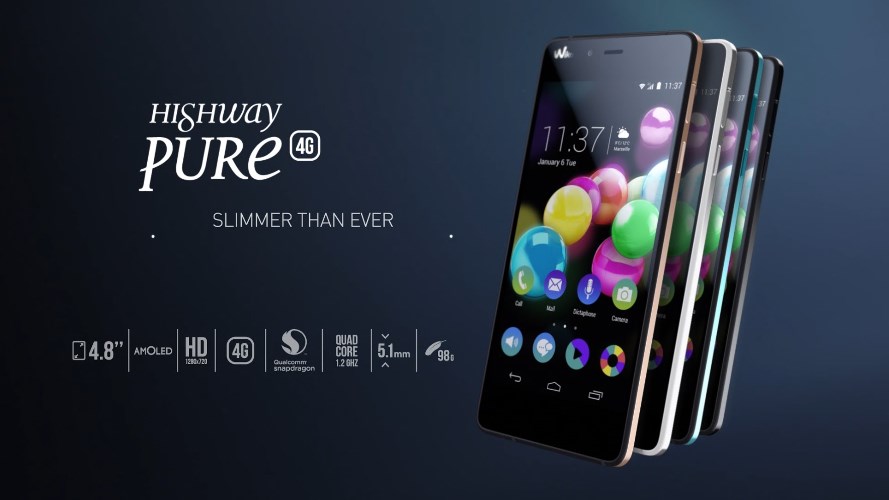 Harga Wiko Highway Pure 4G dan Spesifikasi, Smartphone 4G dengan Layar AMOLED