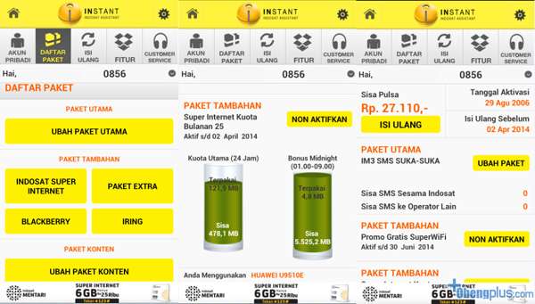 Cara Cek Kuota Indosat dengan Aplikasi Indosat Assistant