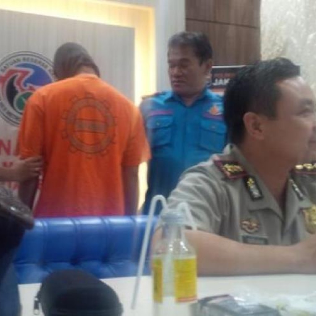 Eza Gionino ditangkap polisi