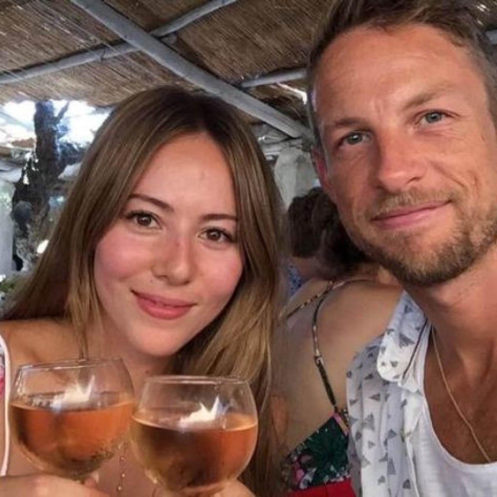 Jenson Button dan Jessica