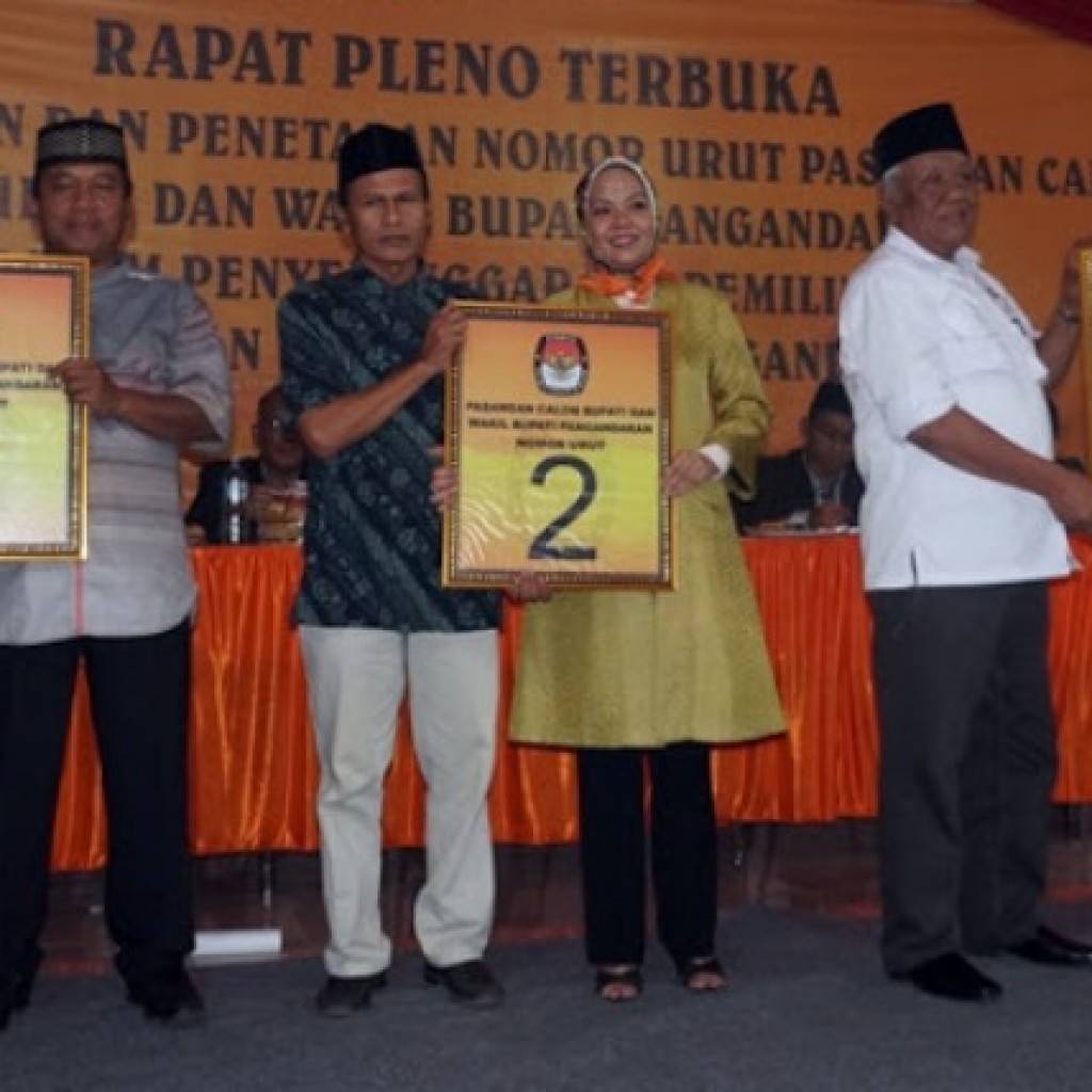 Peserta Pilkada Pangandaran