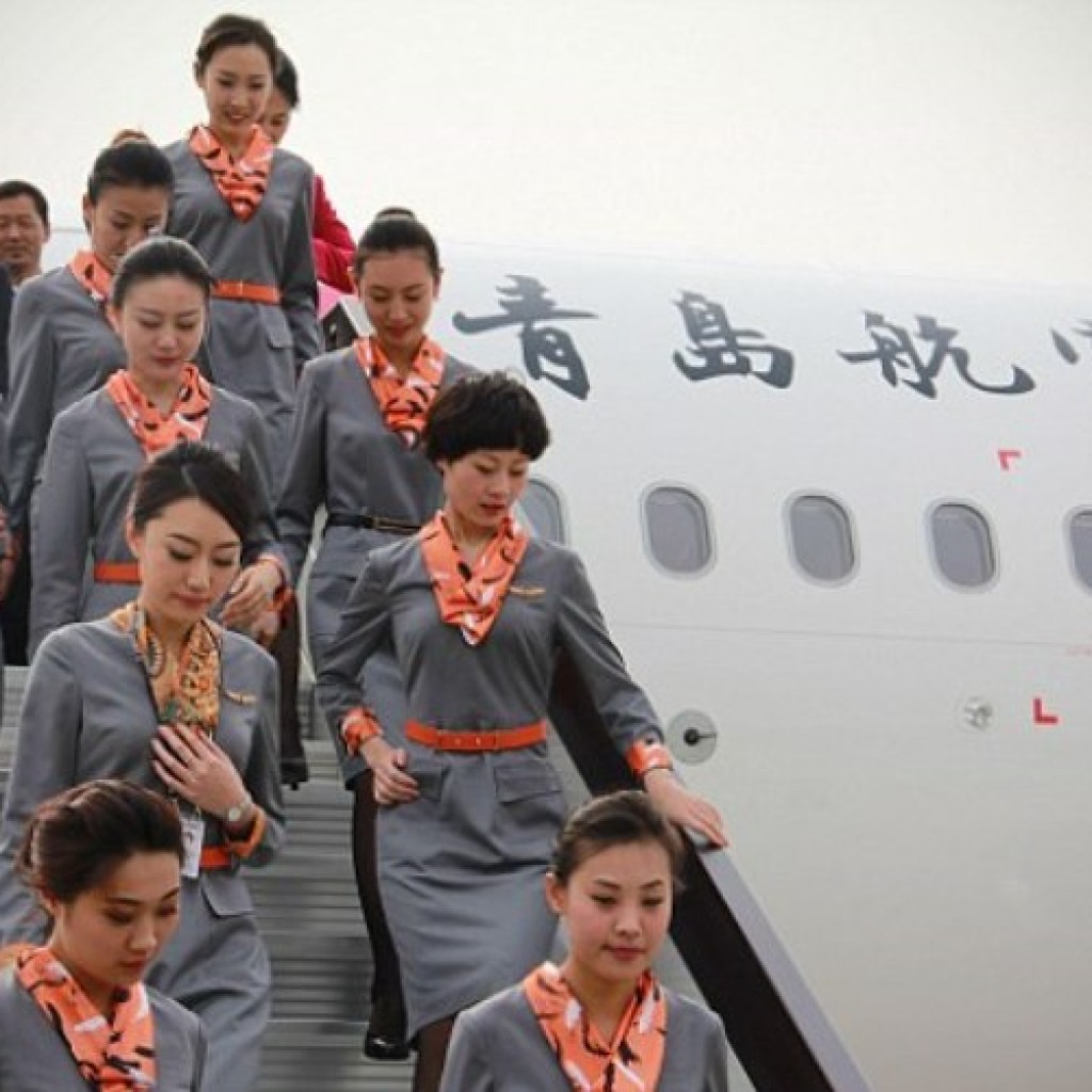 Pramugari salah satu maskapi penerbangan China