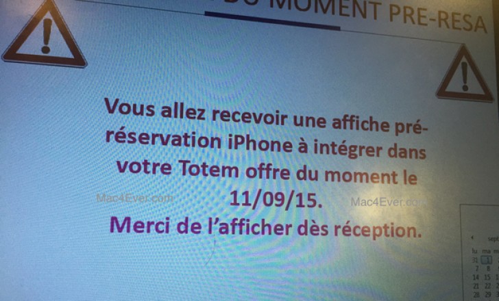 Pre-order iPhone 6s Mulai 11 September