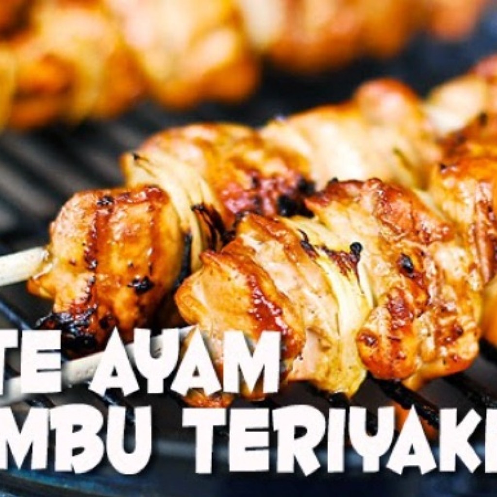 Resep Sate Ayam Bumbu Teriyaki Sedap