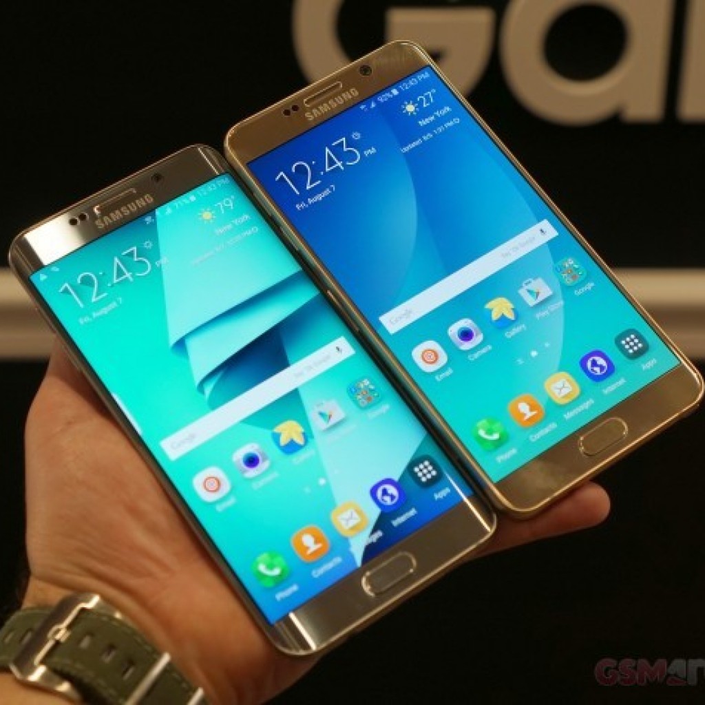 Samsung Galaxy Note 5 dan Galaxy S6 Edge