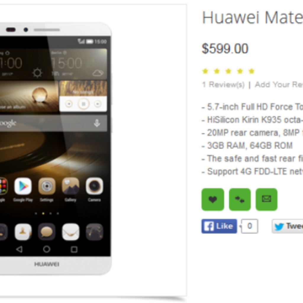 huawei Mate S