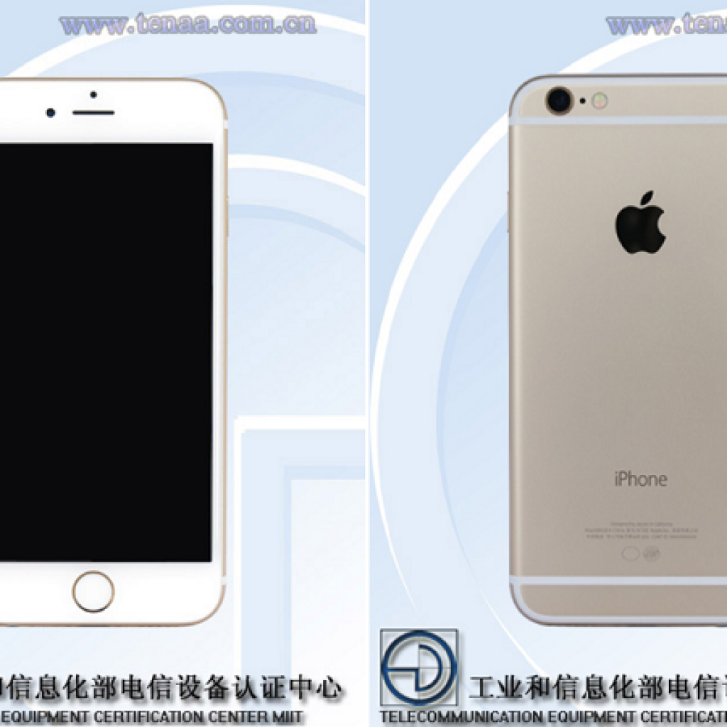 Apple iPhone 6s di TENAA