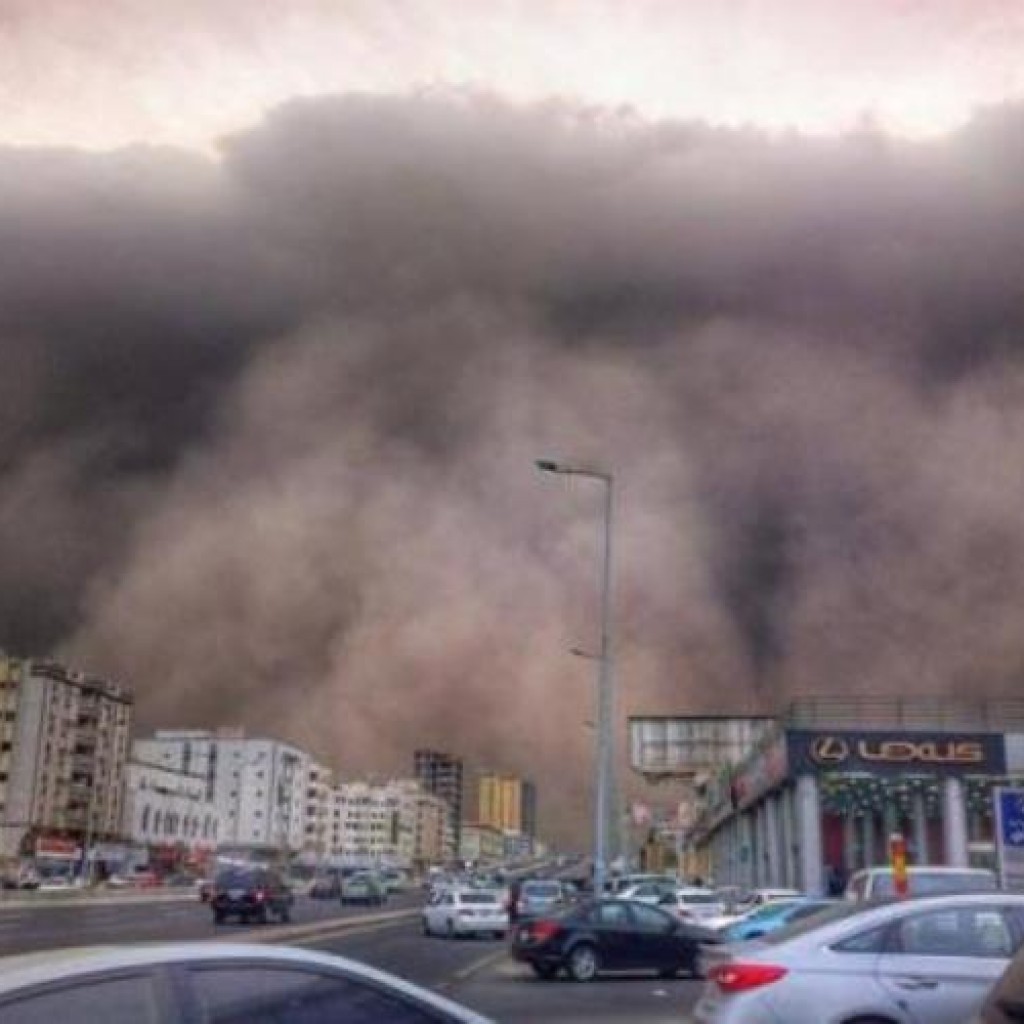Badai Pasir di Jeddah