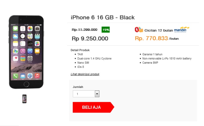 Ini Cara Belanja di Matahari Mall Online