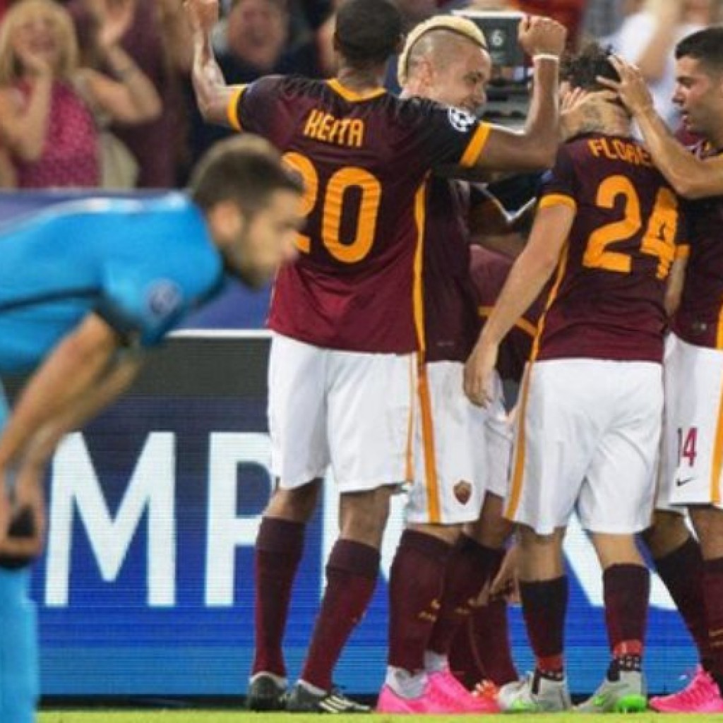 Hasil pertandingan Liga Champions AS Roma vs Barcelona