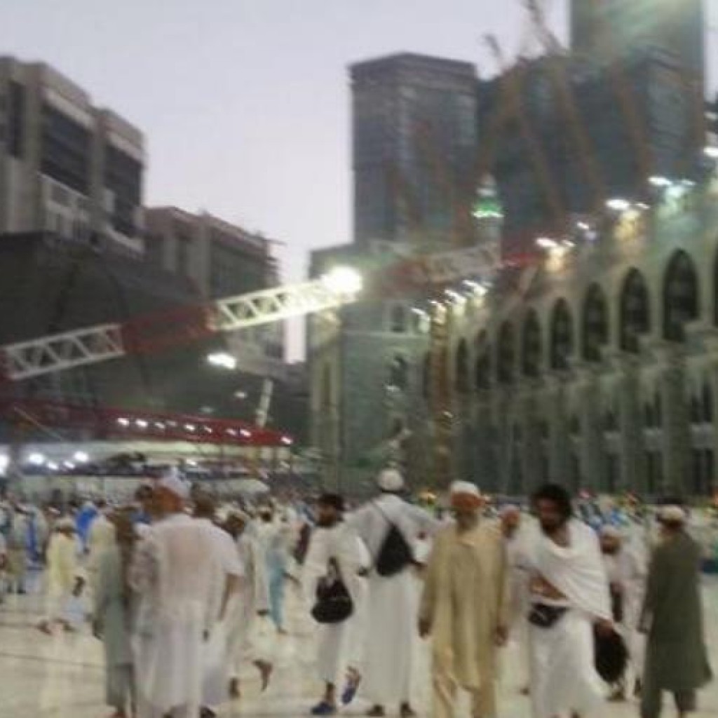 Insiden crane runtuh di Masjidil Haram1
