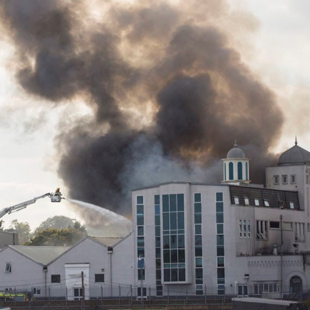 Kebakaran Masjid Baitul Futuh