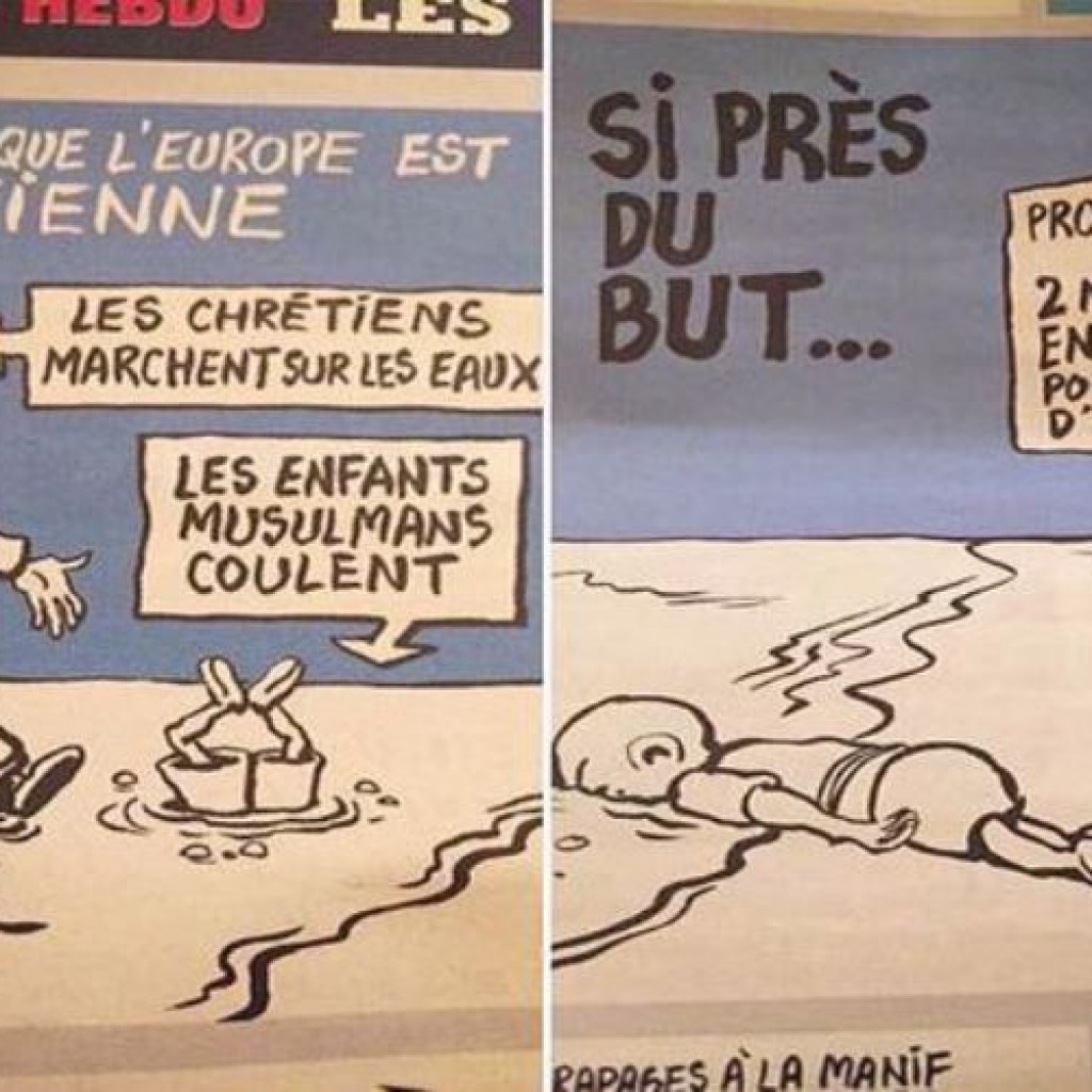 Lelucon Sara Majalah Charlie Hebdo