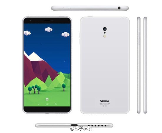 Nokia C1 Bocor dalam Bentuk Render, Tawarkan Desain Unibody dengan Bezel Tipis