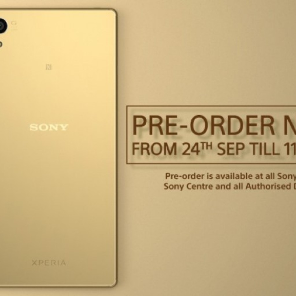 Sony Xperia Z5 Gold