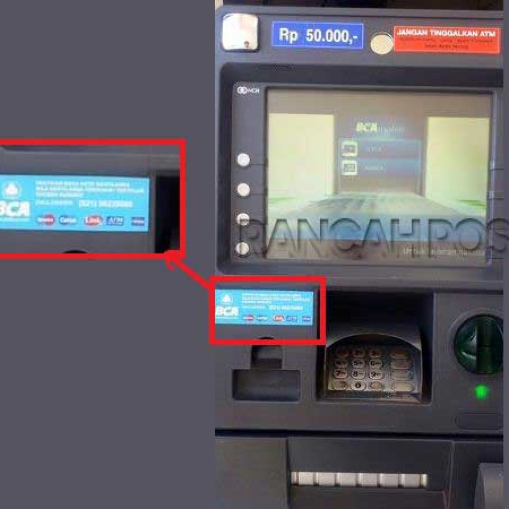 Waspada Jebakan Sticker Palsu di ATM BCA