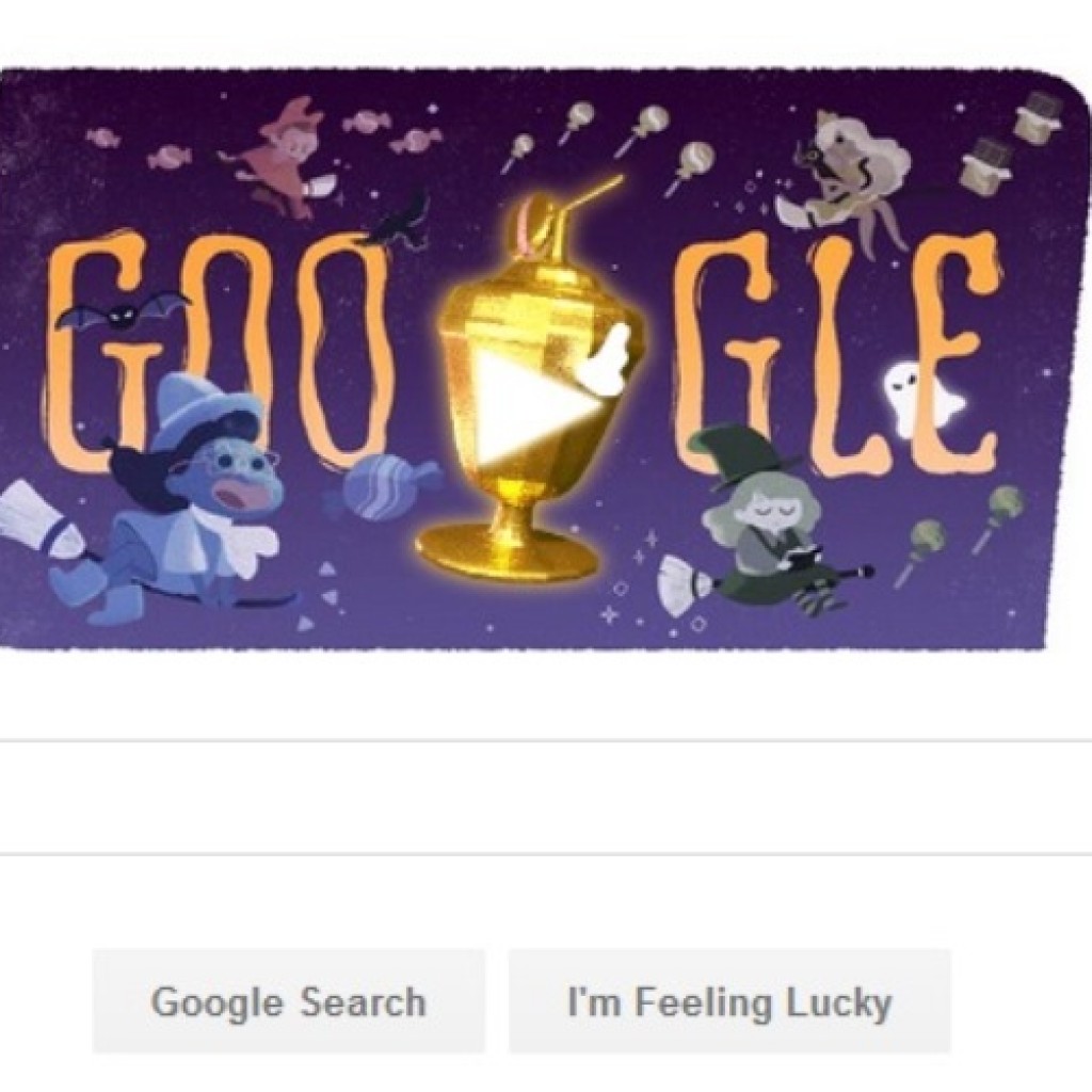 Google Doodle Halloween