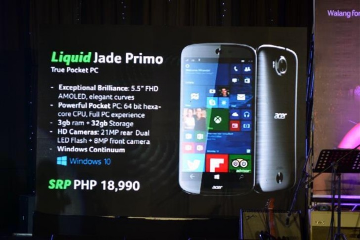 Acer Jade Primo dengan Windows 10 Bakal Dijual Rp5,6 Jutaan Desember Nanti?