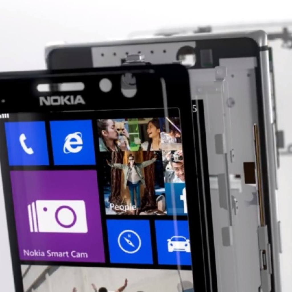 Lumia with Metal Frame