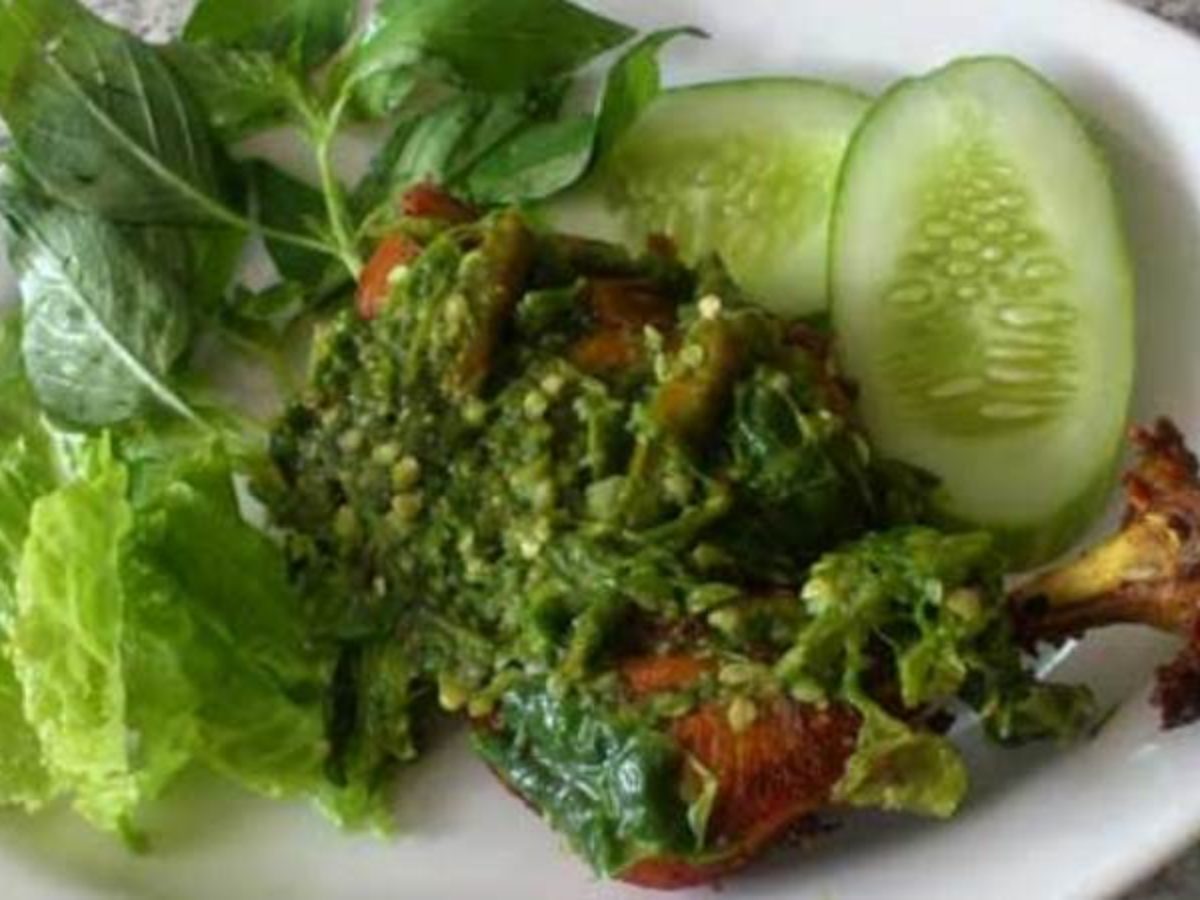 Resep Ayam Goreng Penyet Sambal Ijo Khas Banyuwangi Rancah