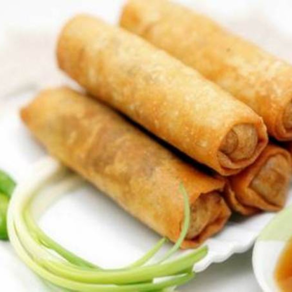 Resep Lumpia Seafood Teriyaki