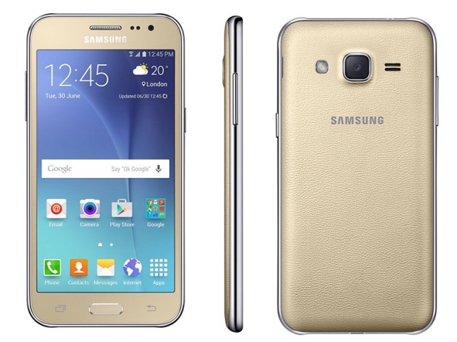 Samsung Galaxy J2 Back