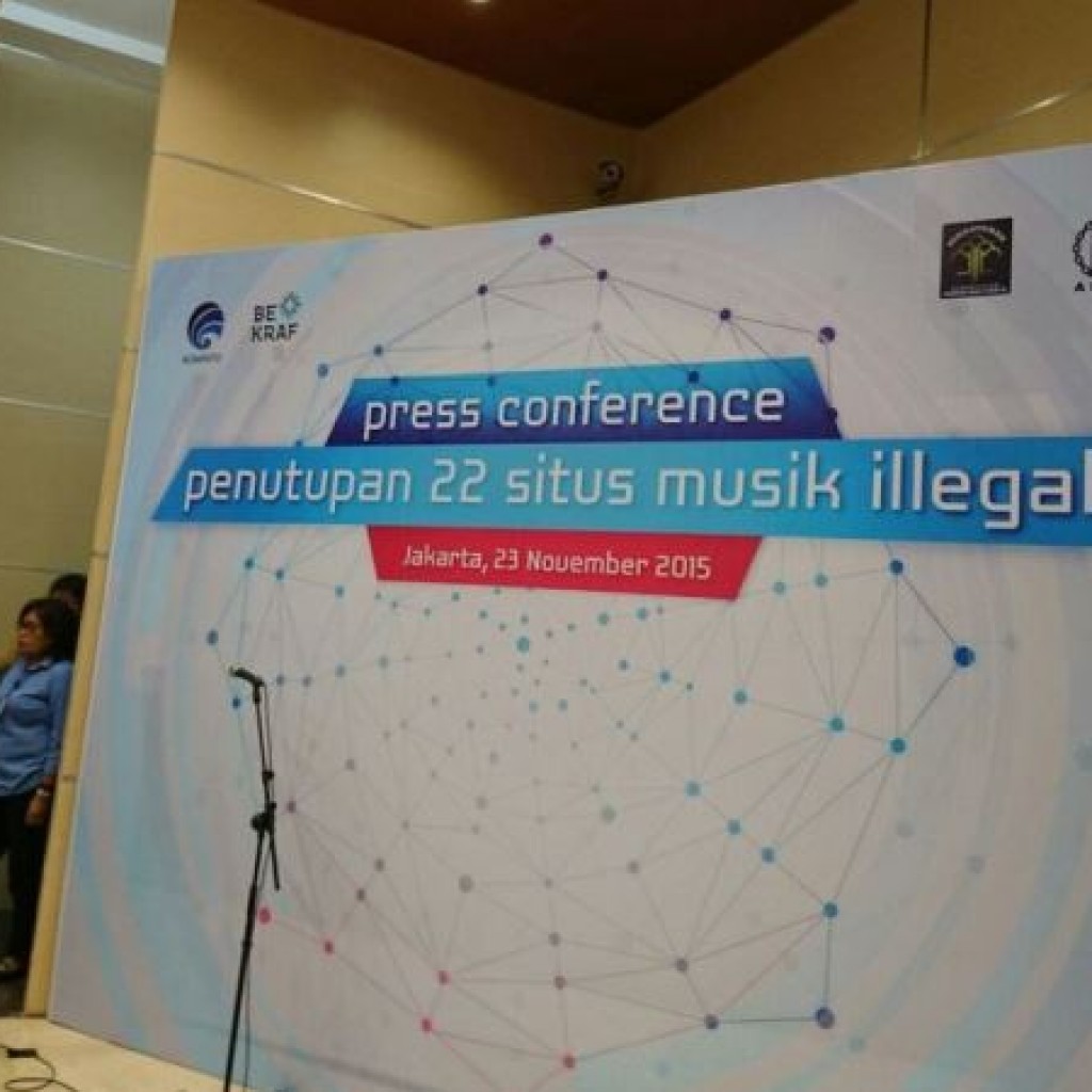 22 Situs Musik Ilegal Diblokir Kemkominfo