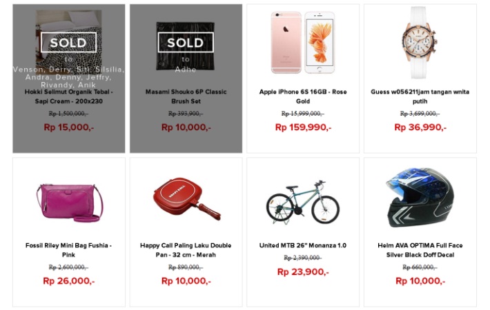 EDAAN Harga iPhone 6S di MatahariMall.com Cuma Rp150 Ribuan