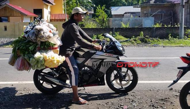 KETIKA Motor Senilai Puluhan Juta Dipakai Jualan Sayur, Cilok dan Eskrim