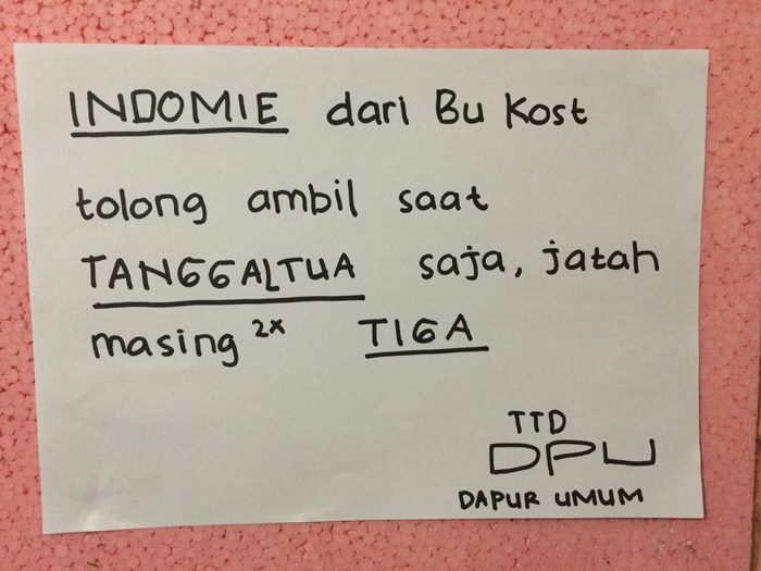 JIKA Pernah Kost Pasti Anda Terbiasa Lihat Tulisan Ini, NGAKAK!