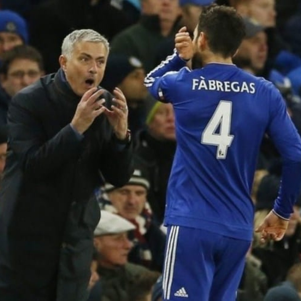 Jose Mourinho dan Fabregas