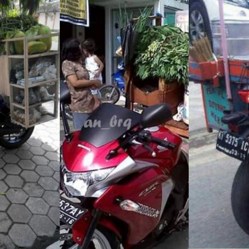 KETIKA Motor Senilai Puluhan Juta Dipakai Jualan Sayur