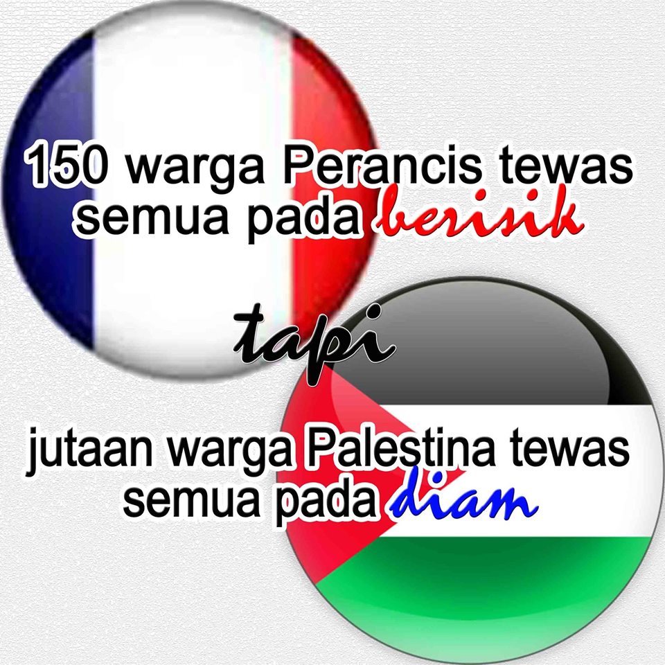 Meme Paris dan Palestina