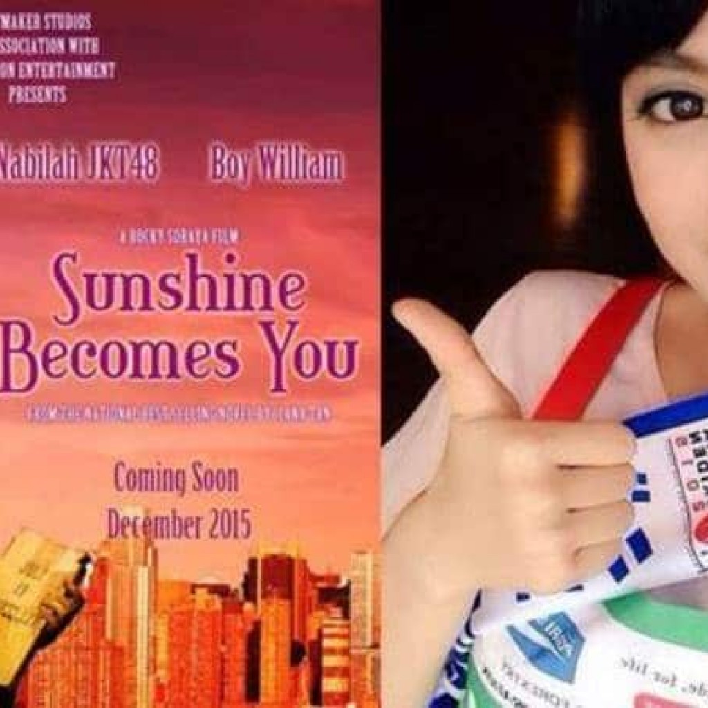 Nabilah JKT 48 Gandeng Saykoji Dalam Single Terbarunya Sunshine Becomes You