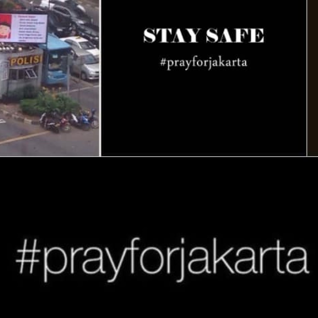 PrayForJakarta