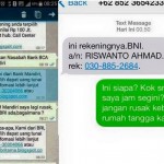 SMS Penipuan BCA