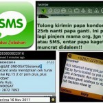 SMS Penipuan Indosat