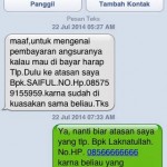SMS Penipuan Isi Ulang Pulsa 2
