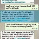 SMS Penipuan Perbankan