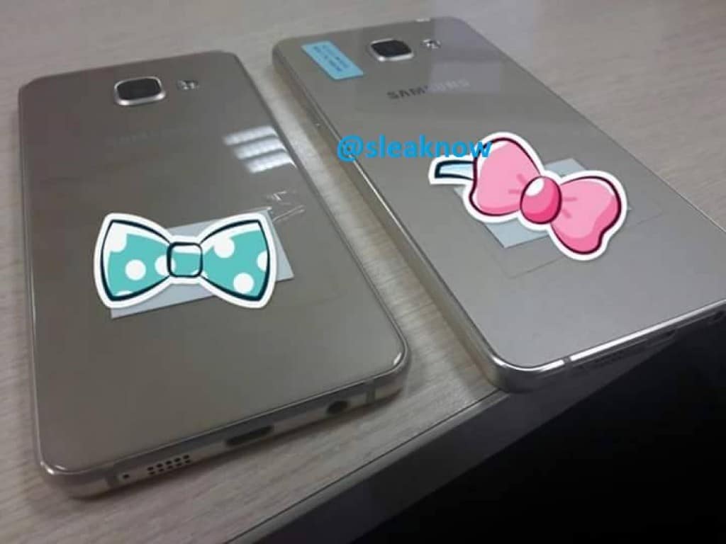 Samsung Galaxy A3 dan Galaxy A5 2016 Back
