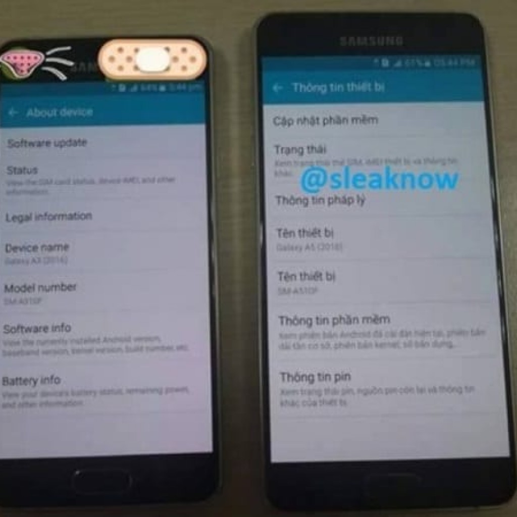 Samsung Galaxy A3 dan Galaxy A5 2016 face1