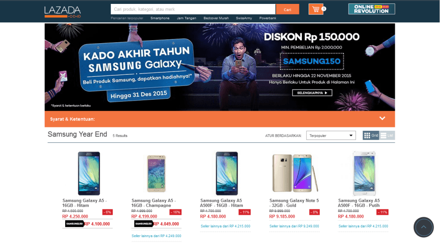 Beli Smartphone Dapat Kado Akhir Tahun Samsung Galaxy, MAU?