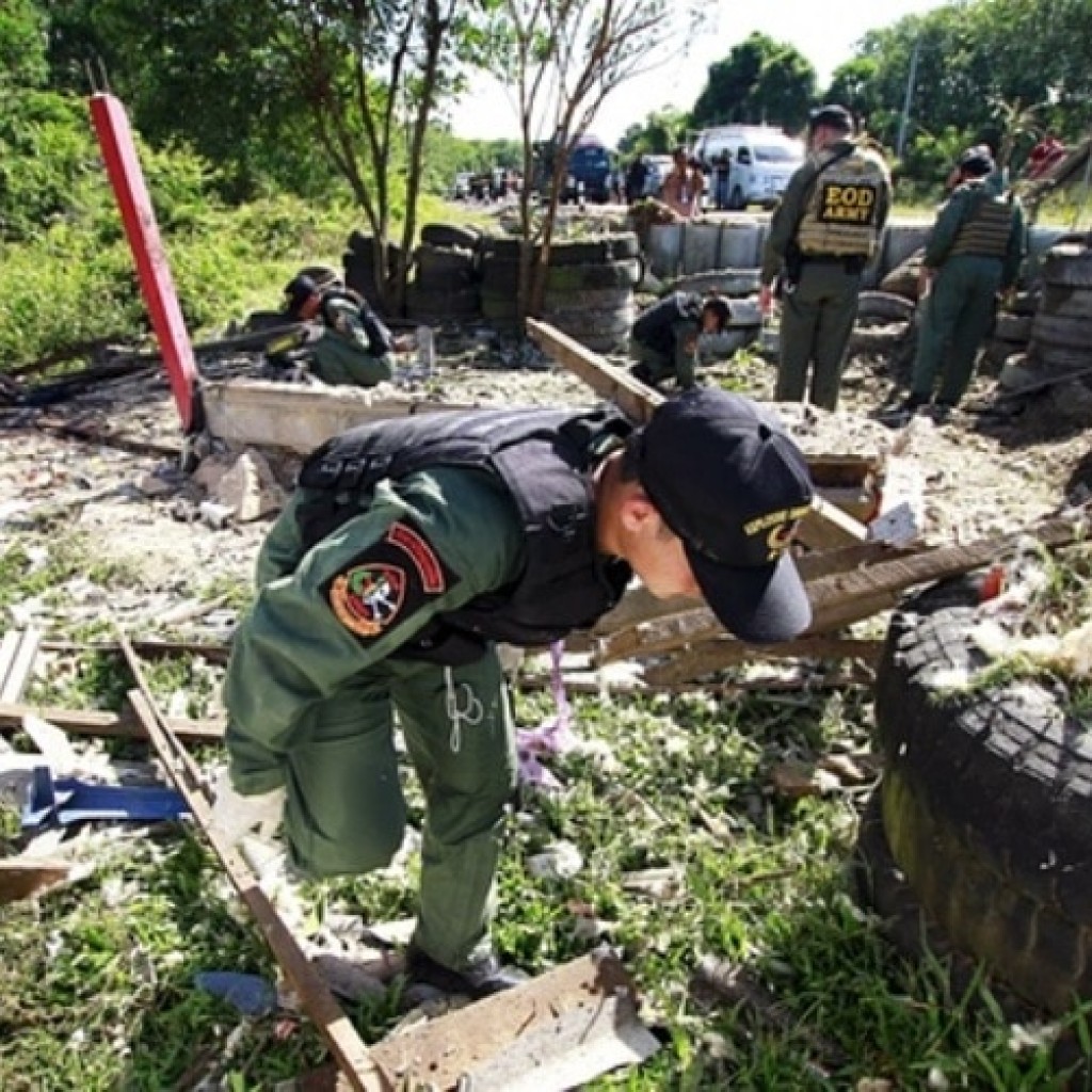 TKP peledakan bom di Thailand selatan