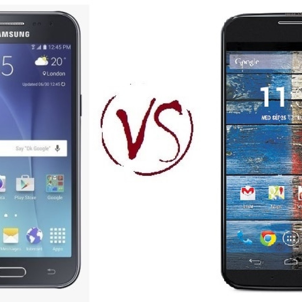 harga Samsung Galaxy J2 vs Motorola Moto X