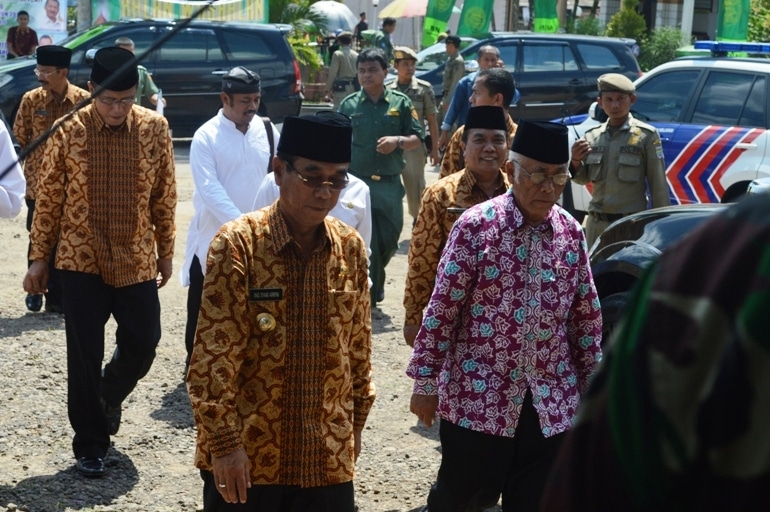 Sesaat sebelum Bupati Ciamis Meresmikan MTQ ke-41 di Islamic Center Rancah