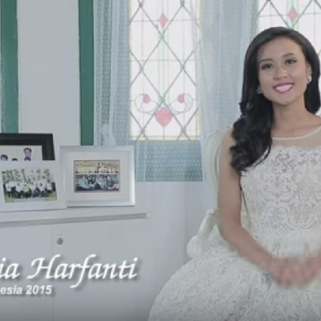 Maria Harfanti Berhasil Meraih Juara III Miss World 2015